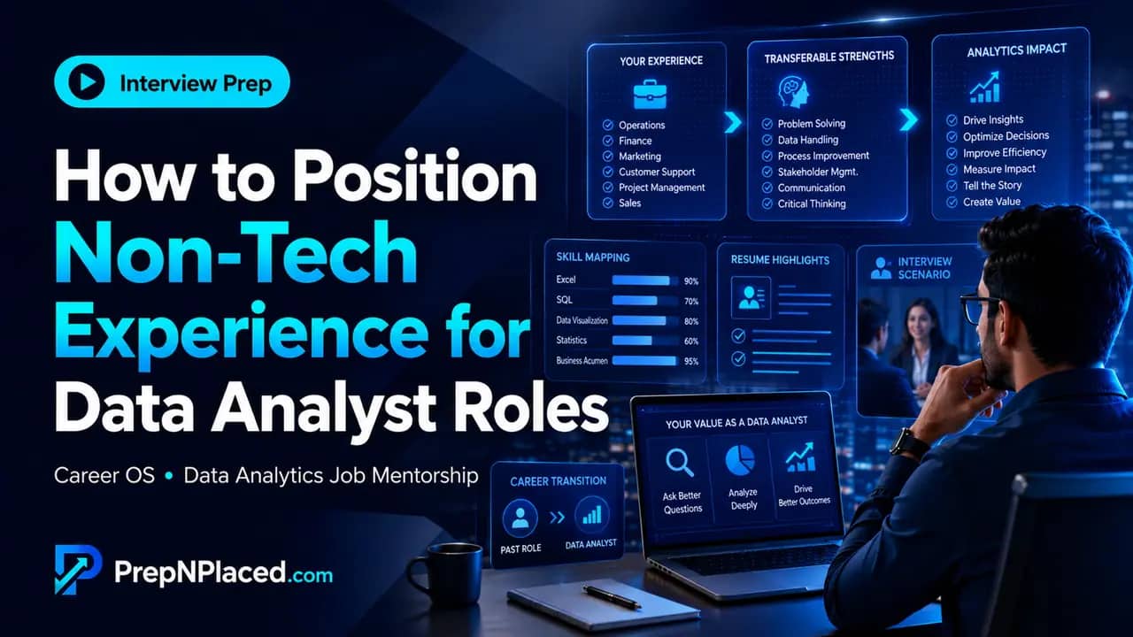 How to Position Non-Tech Experience for Data Analyst Roles thumbnail