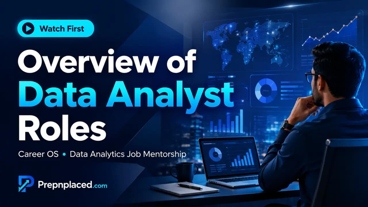 Overview of Data Analyst Roles — lesson thumbnail