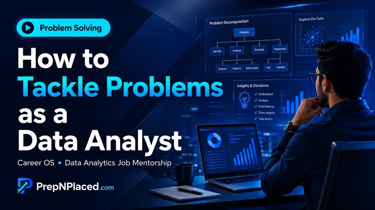 How to Tackle Problems as a Data Analyst thumbnail