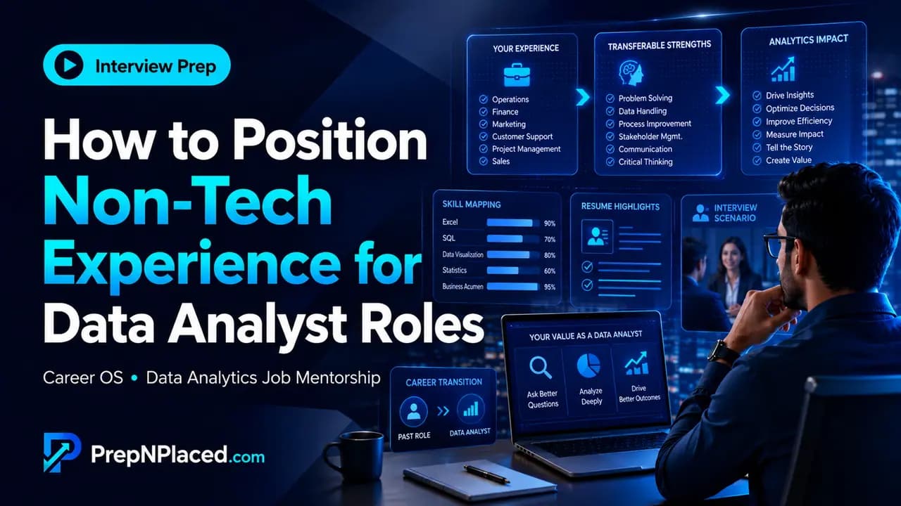 How to Position Non-Tech Experience for Data Analyst Roles thumbnail