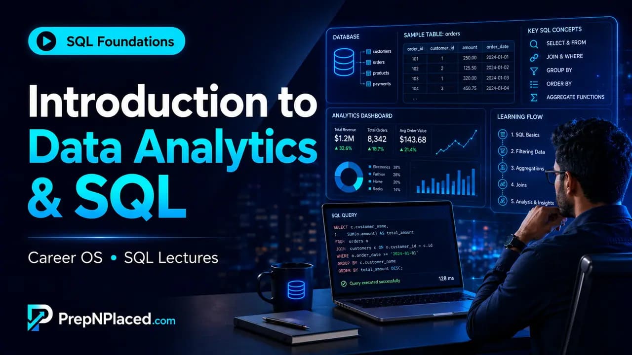 Introduction to Data Analytics & SQL thumbnail