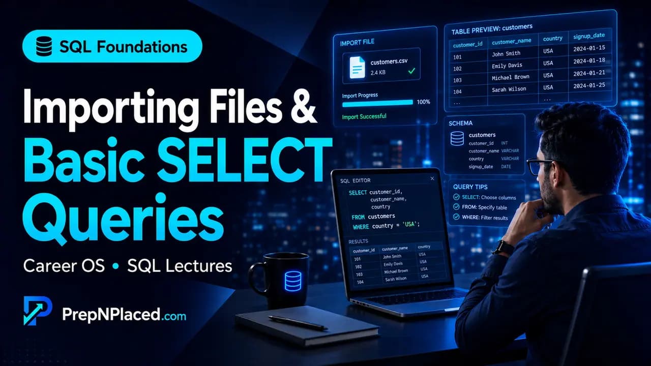 Importing Files & Basic SELECT Queries thumbnail