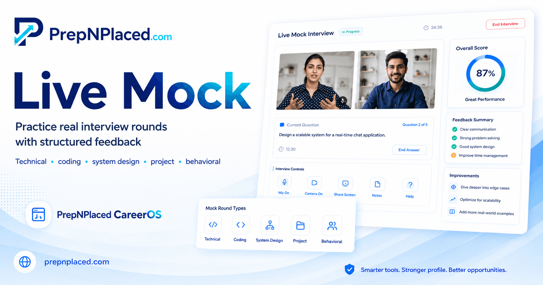 Mock Interview Hub preview