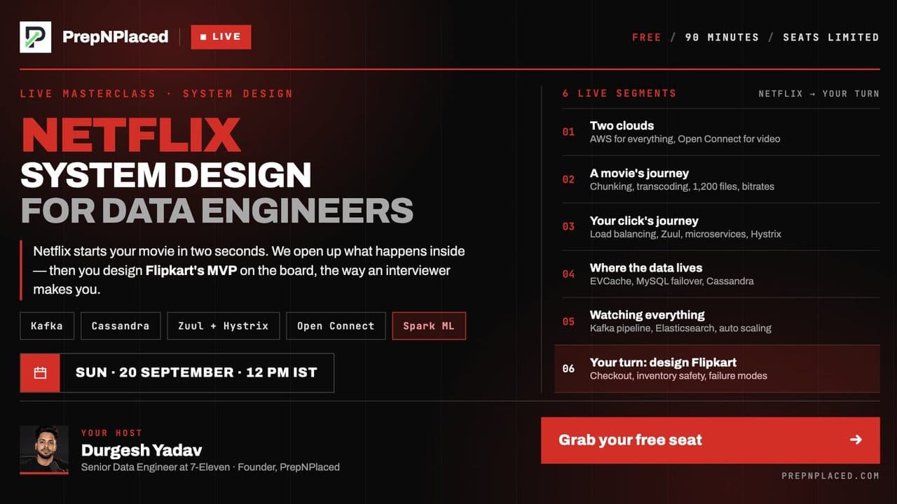 Netflix System Design for Data Engineers — module