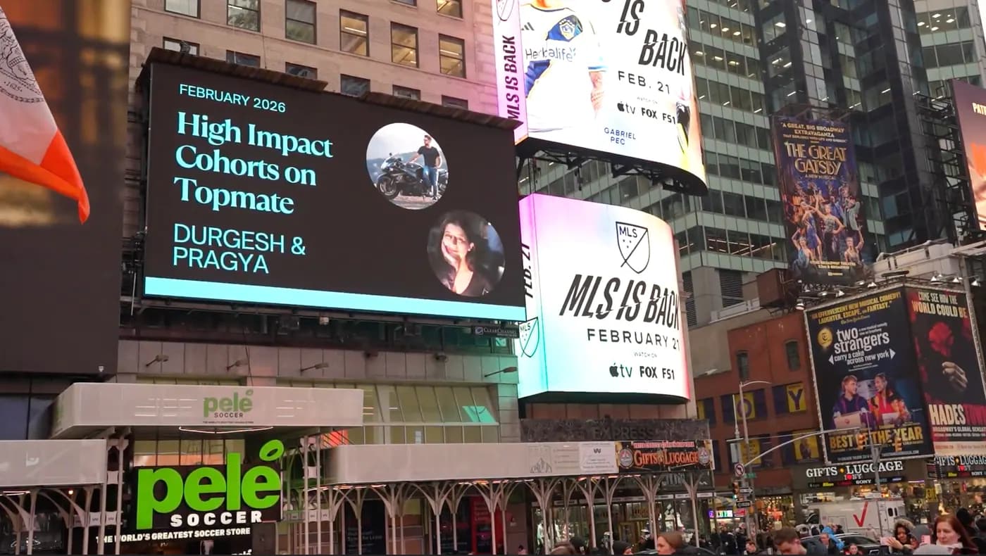 PrepNPlaced cohort featured on Times Square billboard