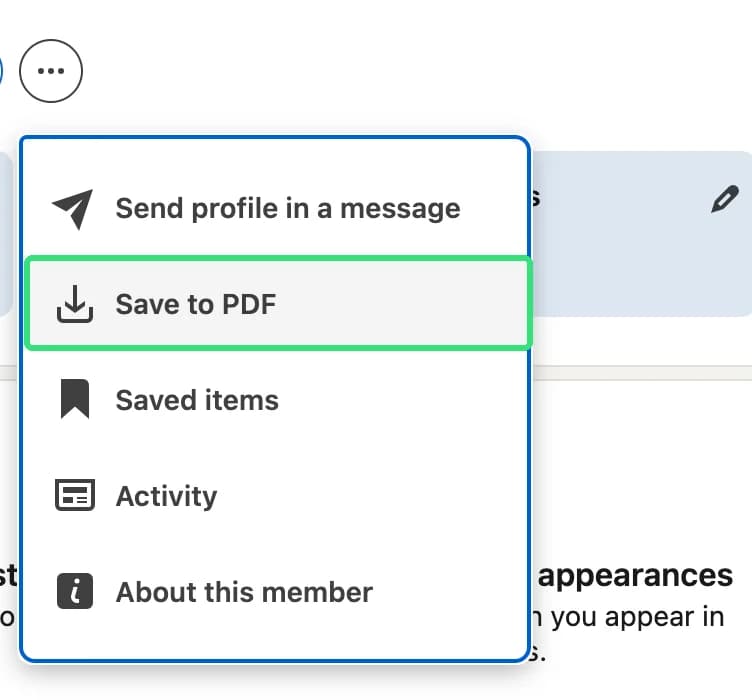 Step 3: Save to PDF