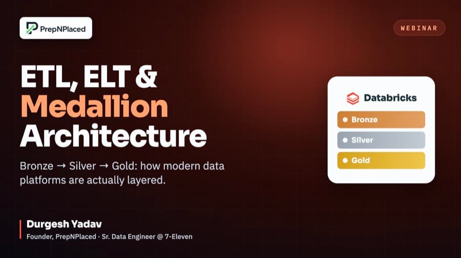 ETL, ELT & — webinar recording
