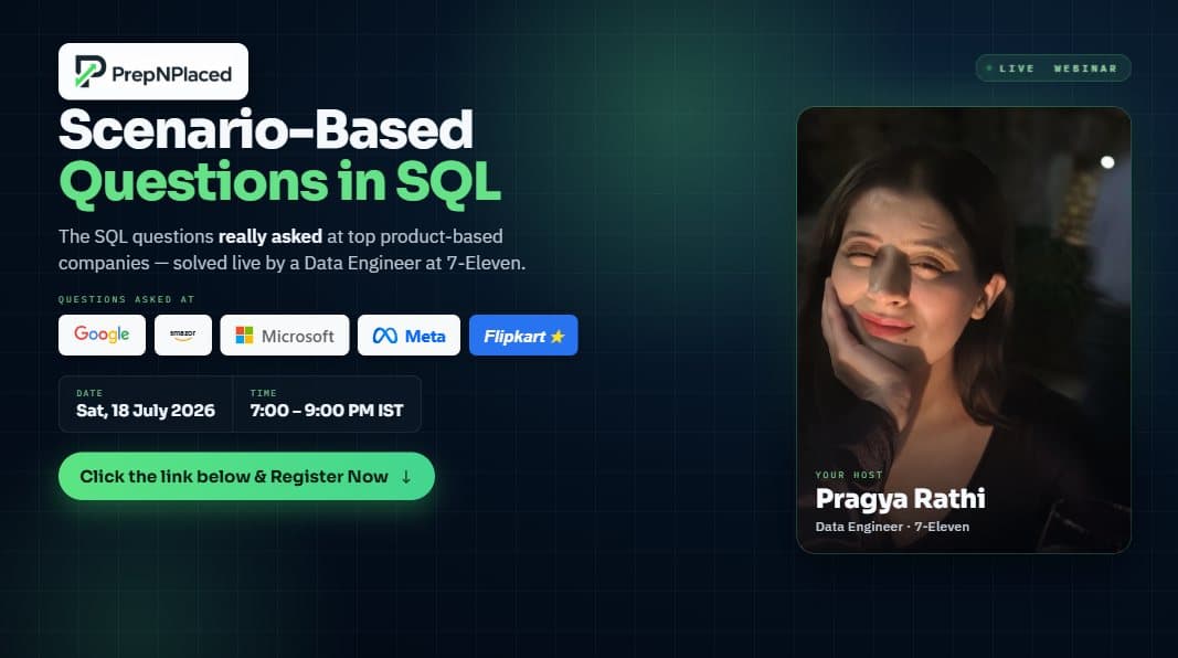 Scenario-Based — PrepNPlaced live webinar